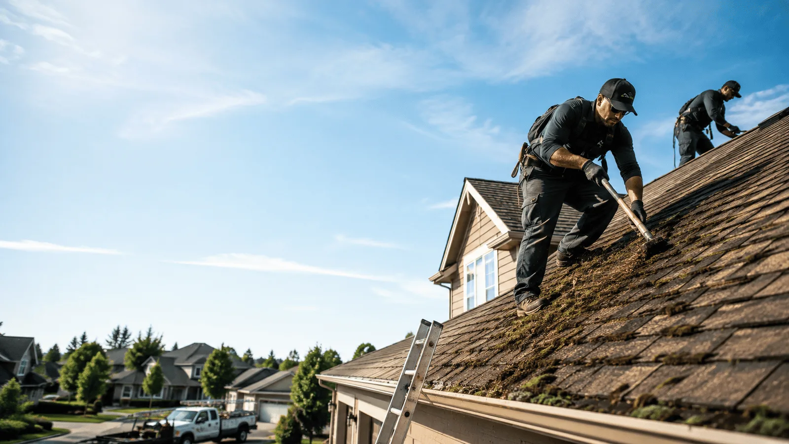 Roof Moss Removal in Chesterville, OH near me